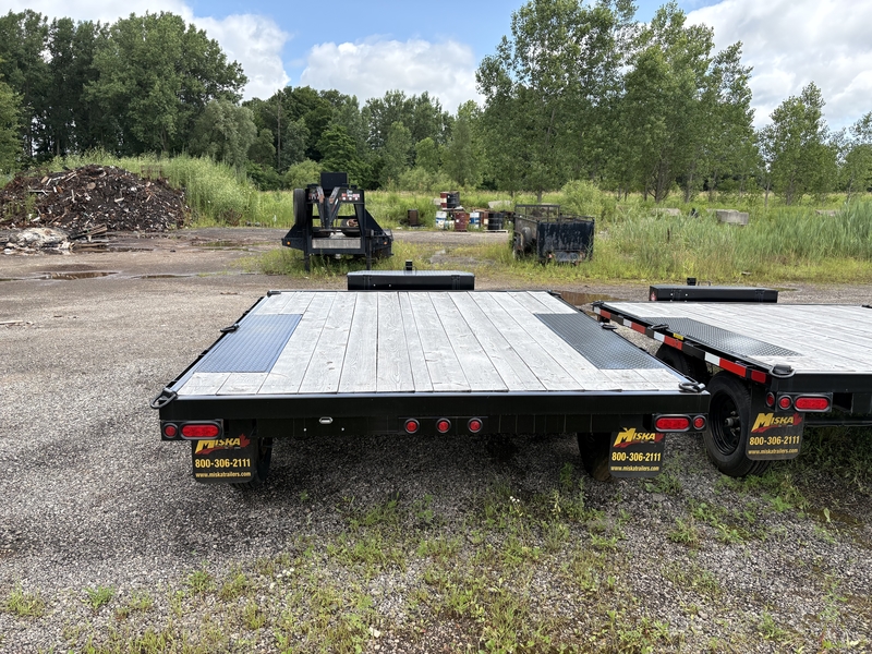 Cargo, Utility Trailers  2026 Miska 10' Tandem Axle Flatbed Trailer Photo